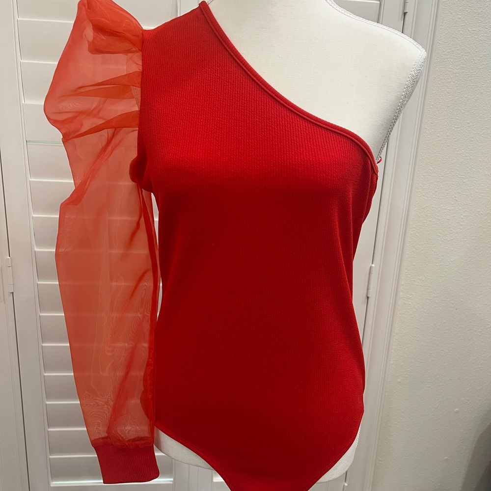 One Shoulder Bodysuit